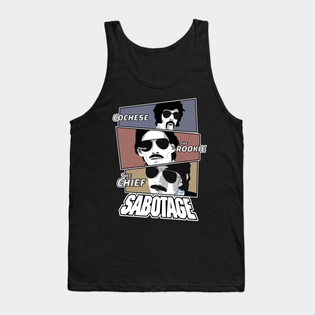 Sabotage Vintage Tank Top by TKsuited